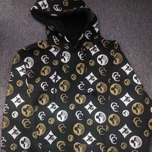 Crook's & Castles animated hand pistol hoodie